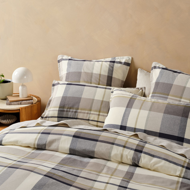 Linen House Lennon Duvet Cover Set - Double