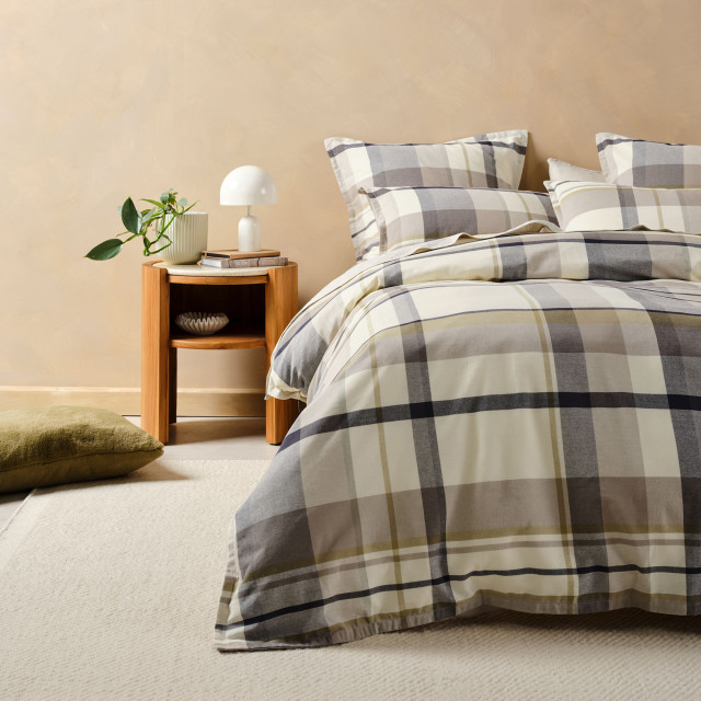Linen House Lennon Duvet Cover Set - Double