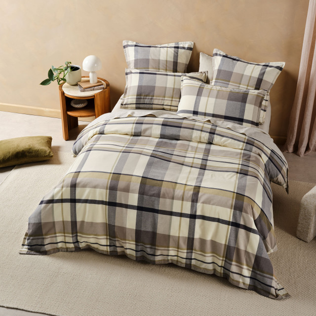 Linen House Lennon Duvet Cover Set - Double
