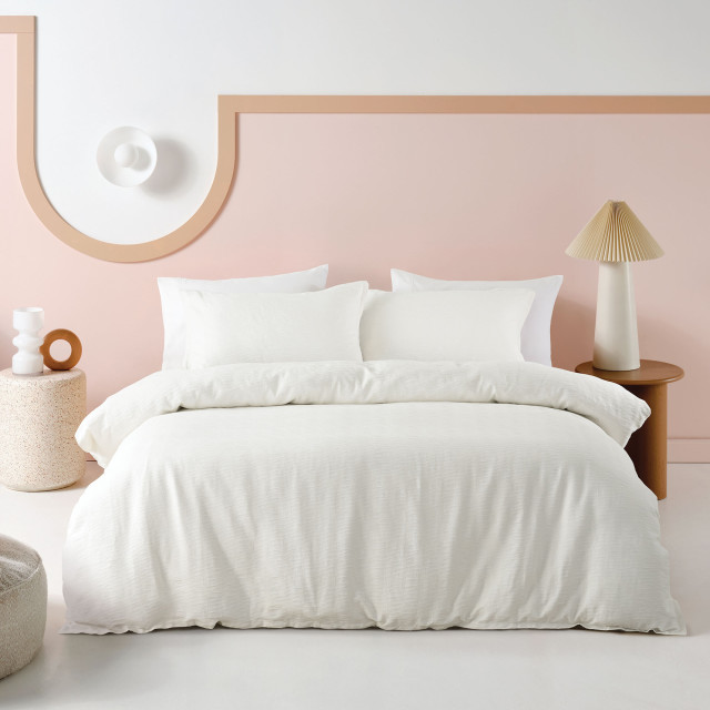 Linen House Monroe Duvet Cover Set - Double