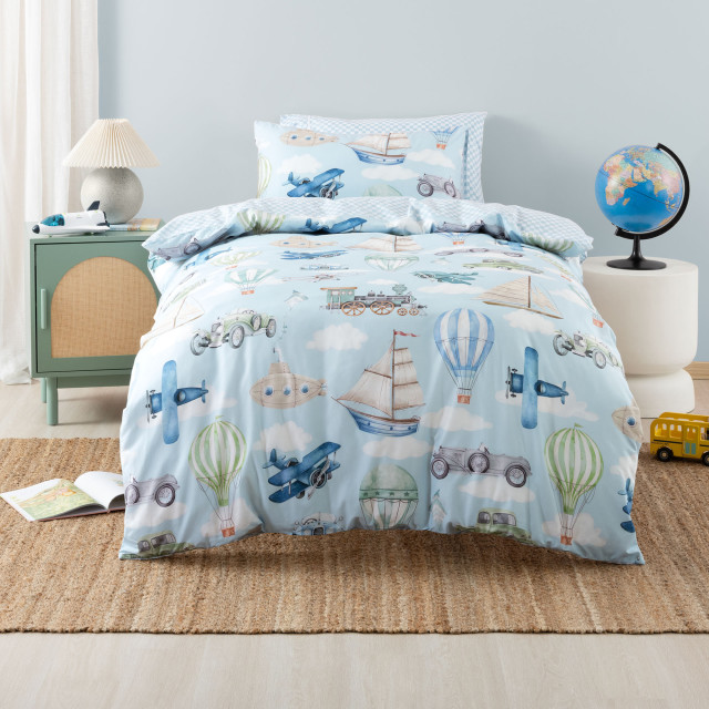 Linen House Jetset Journey Duvet Cover Set - Single