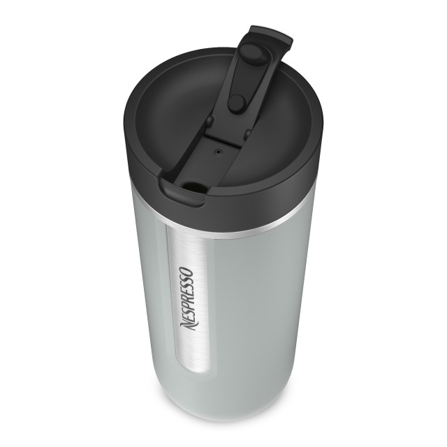 Nespresso Large Smokey Blue Travel Mug, 540ml
