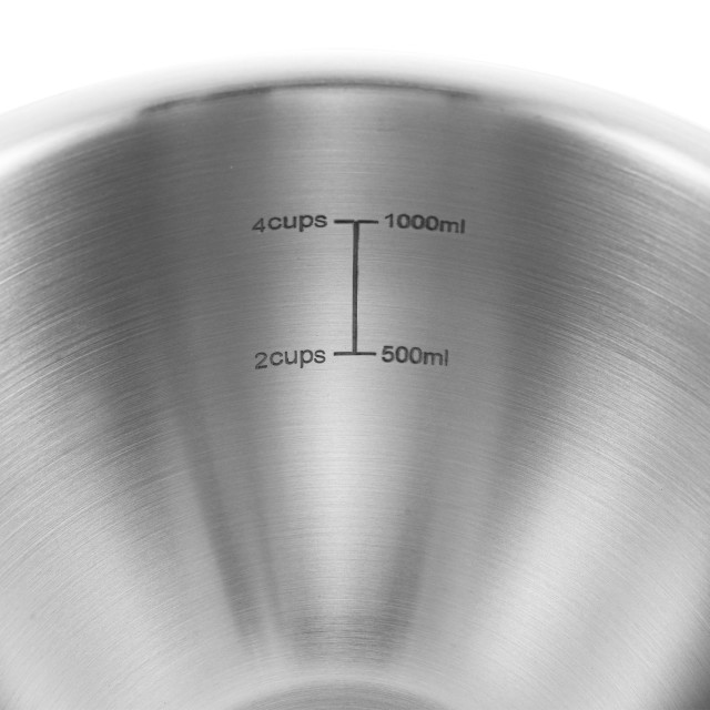 MicroGarden Stainless Steel Mixing Bowls, Set of 3