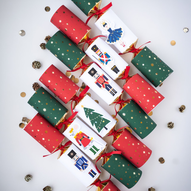 Holly & Ivy Luxury Nutcracker with Tip-Ons, Pack of 6
