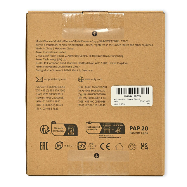 eufy Hard Floor Cleaning Solution Cartridge, 600ml
