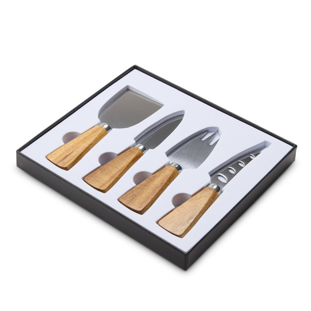 Yuppiechef Natural Cheese Knife Set, 4-Piece