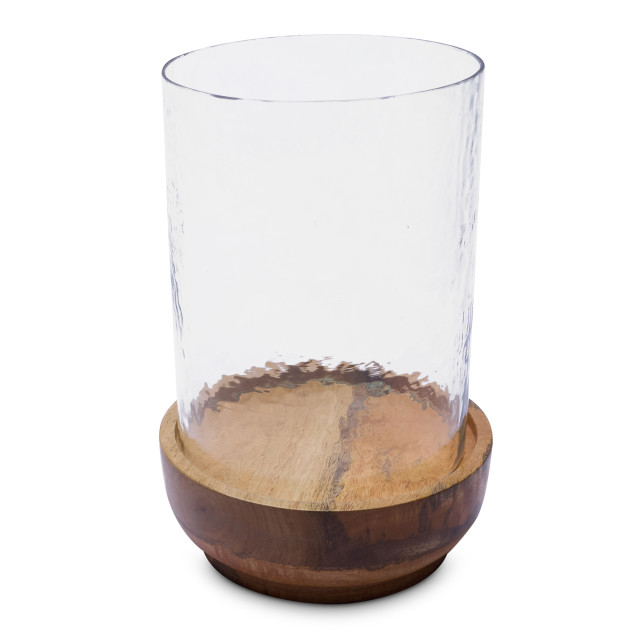 Humble & Mash Pillar Candle Holder with Glass