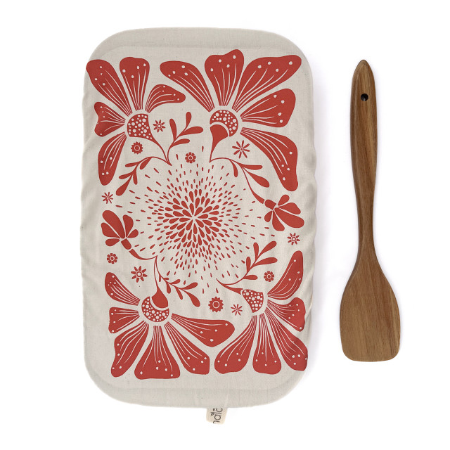 Halo Dish Covers Retrobloom Print Rectangle Dish Cover, 32cm