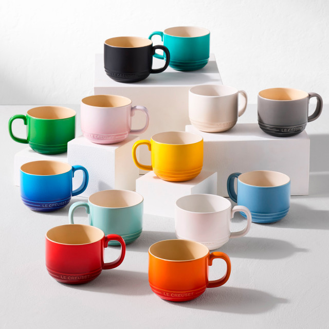 Le Creuset Stoneware San Fran Mug, 250ml - Shell Pink