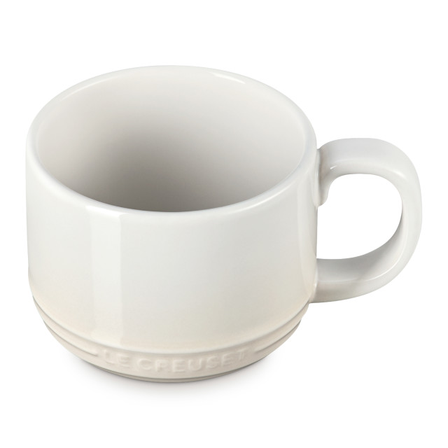 Le Creuset Stoneware San Fran Mug, 250ml - Meringue