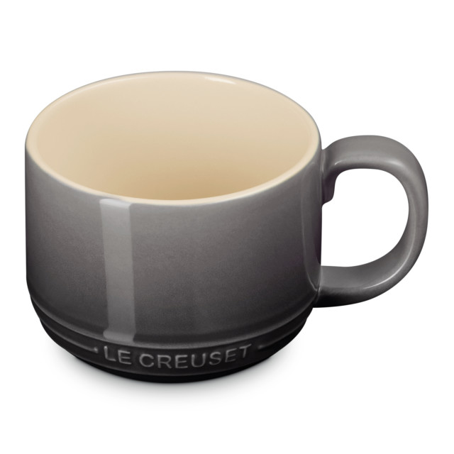 Le Creuset Stoneware San Fran Mug, 250ml - Flint