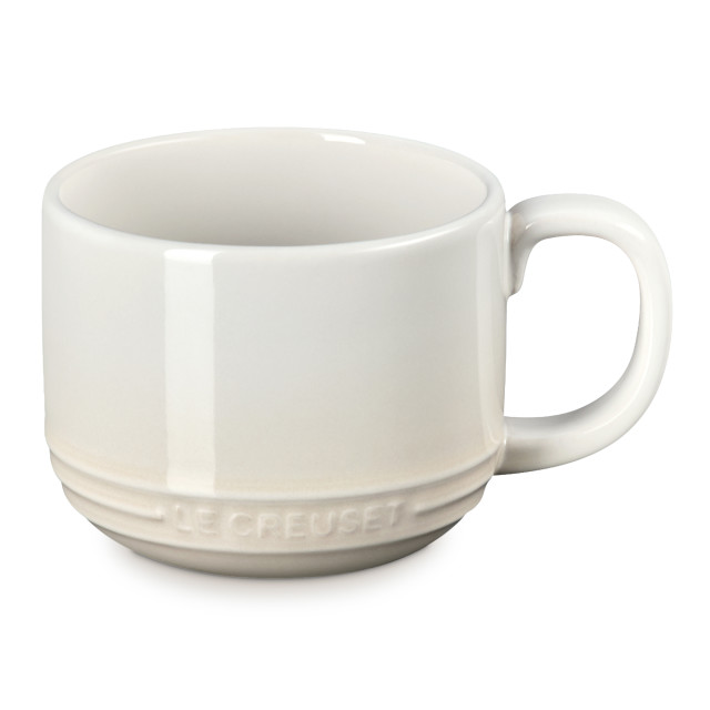 Le Creuset Stoneware San Fran Mug, 250ml - Meringue