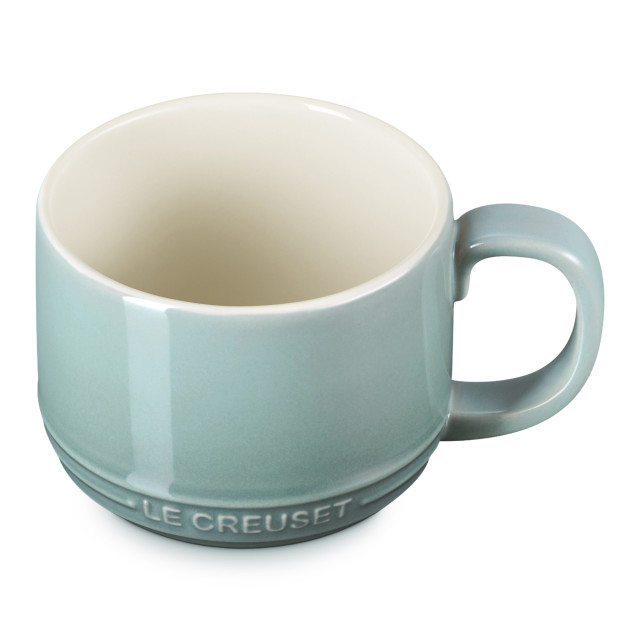 Le Creuset Stoneware San Fran Mug, 250ml - Sea Salt