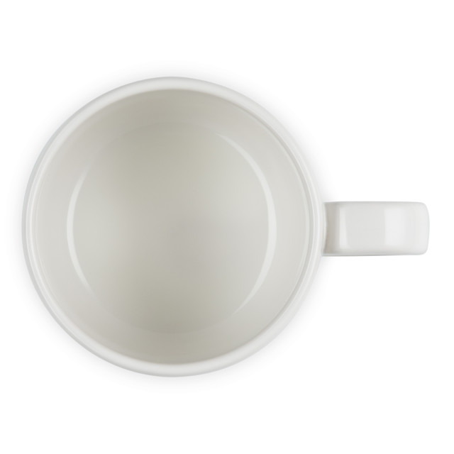 Le Creuset Stoneware San Fran Mug, 250ml - White