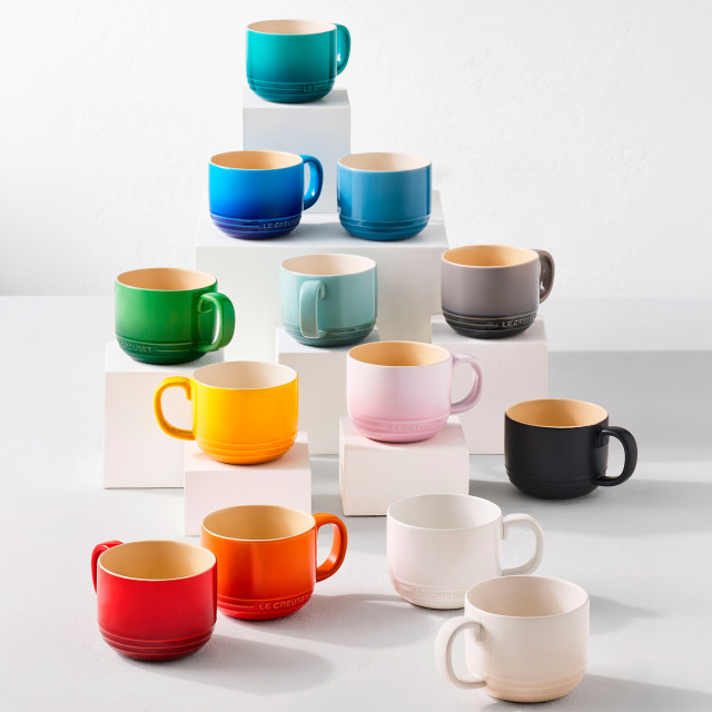 Le Creuset Stoneware San Fran Mug, 250ml - Shell Pink