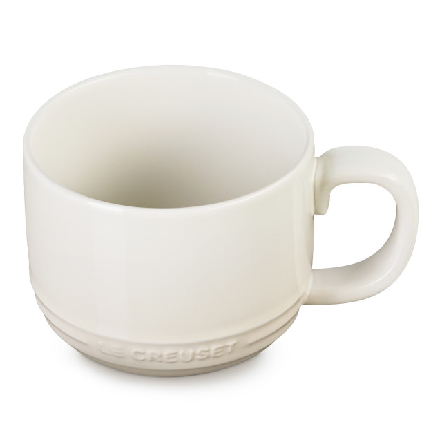 Le Creuset Stoneware San Fran Mug, 250ml - Meringue