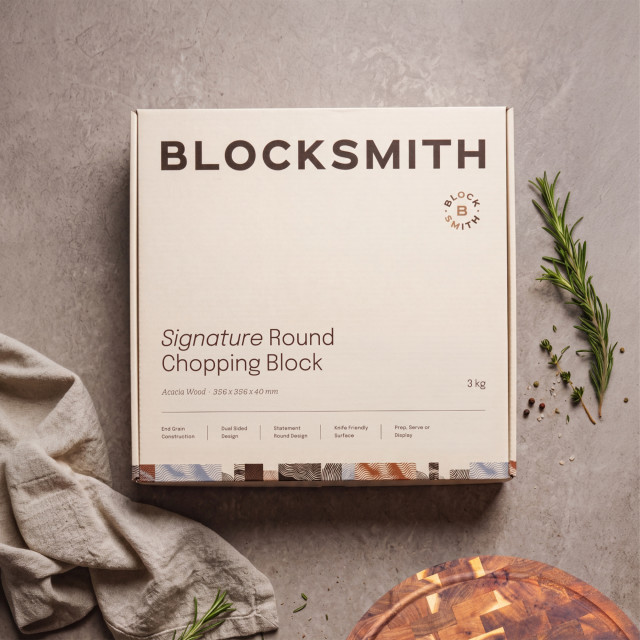 BlockSmith Signature Round Chopping Block