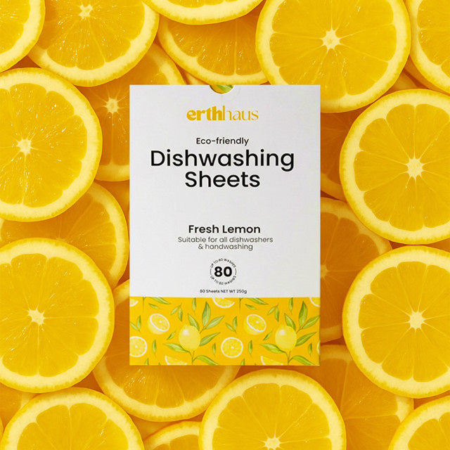 Erthhaus Eco-Friendly Dishwashing Detergent Sheets, 80-Piece