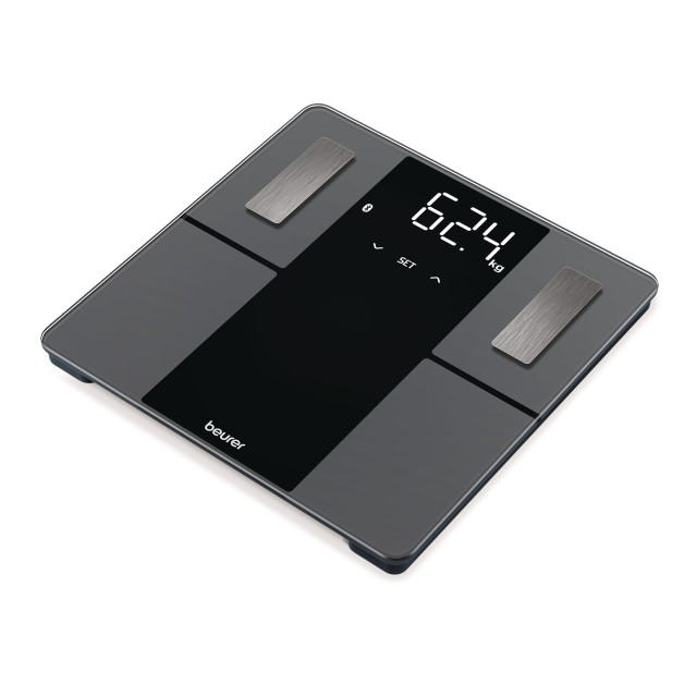 Beurer BF 500 Super Black Edition Diagnostic Bathroom Scale - Black