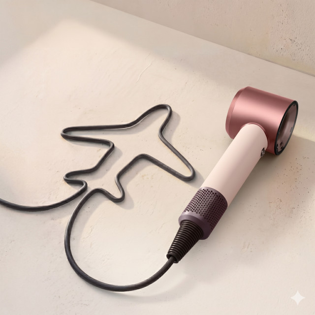 Dyson Ceramic Pink Supersonic Travel Hair Dryer