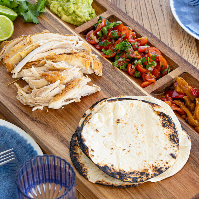 BlockSmith Long Grain Three Bowl Board, 60cm