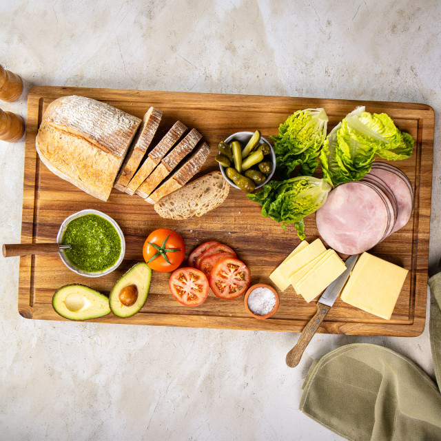BlockSmith Extra Long Serving Board, 70cm