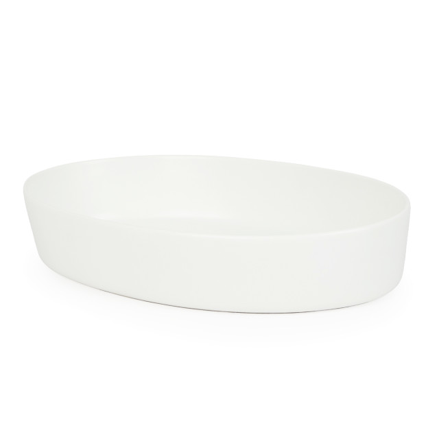 Humble & Mash Oval Oven Dish - White
