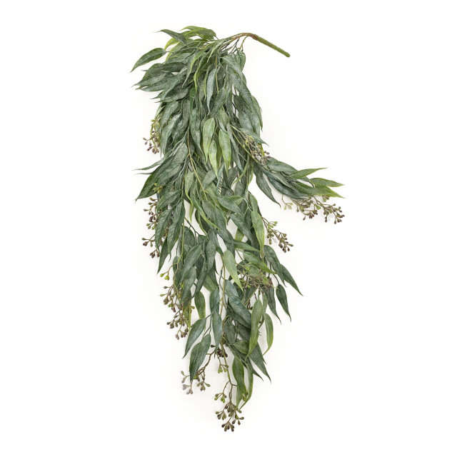 Humble & Mash Eucalyptus Trailing Seeded 89cm Green Faux Plant