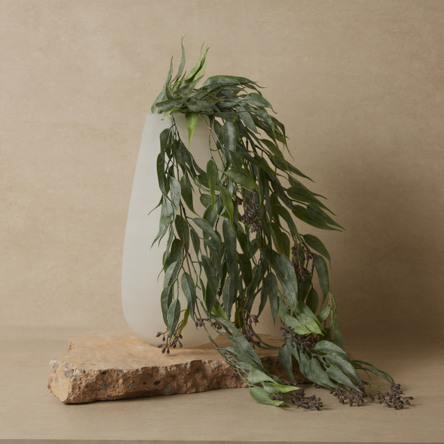 Humble & Mash Eucalyptus Trailing Seeded 89cm Green Faux Plant