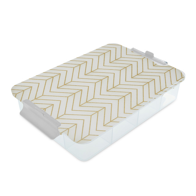 Farberware SnackleBox Patterned 11-Compartment Box & Board