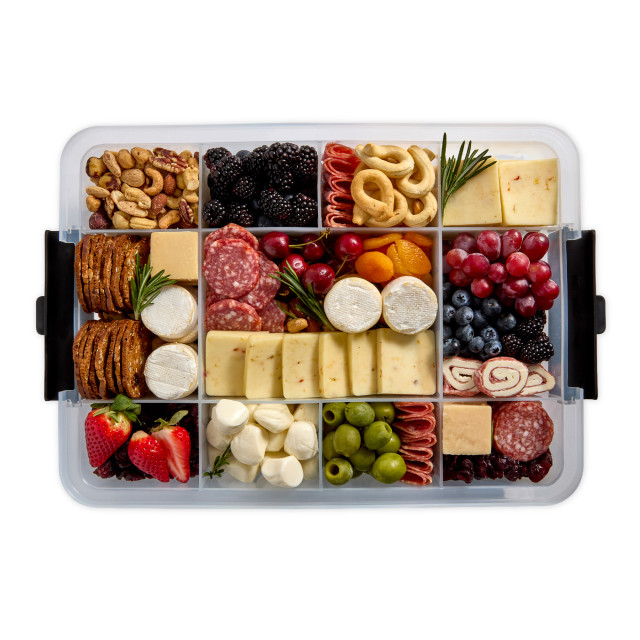 Farberware SnackleBox 11-Compartment Board and Box