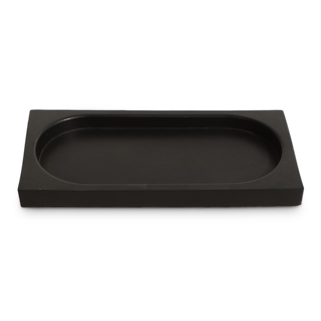 Alkaline Slab Bathroom Tray - Black