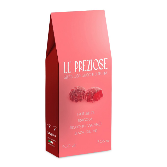 Le Preziose Strawberry Jellys, 200g