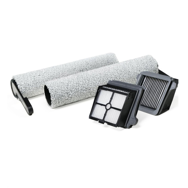 Tineco Replacement HEPA Filters and Brush Rollers Set for S6 / S7 / S9 Cordless Floor Washer & Mop
