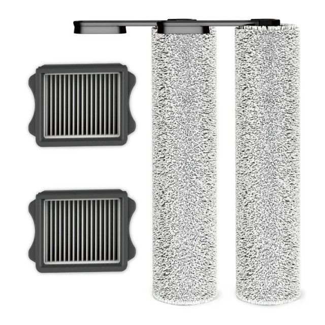 Tineco Replacement HEPA Filters and Brush Rollers Set for S6 / S7 / S9 Cordless Floor Washer & Mop