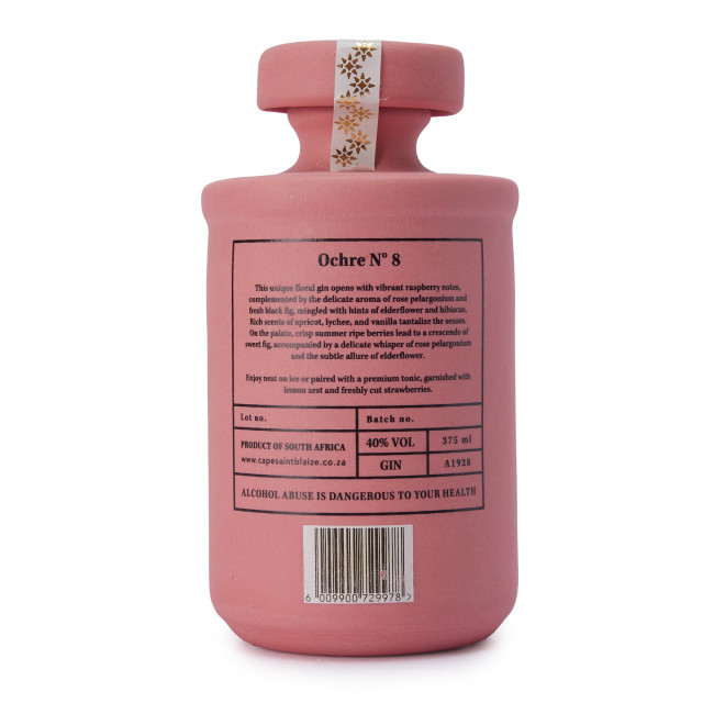 Cape Saint Blaize Limited Edition Ochre no. 8 Gin Mini, 375ml