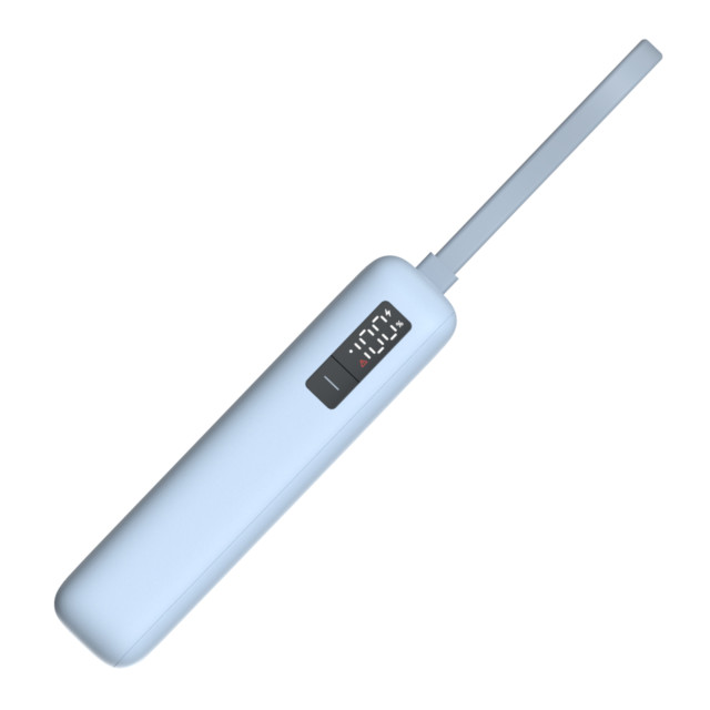 Xiaomi 10000mAh Power Bank With Integrated Cable, 67W - Ice Blue 