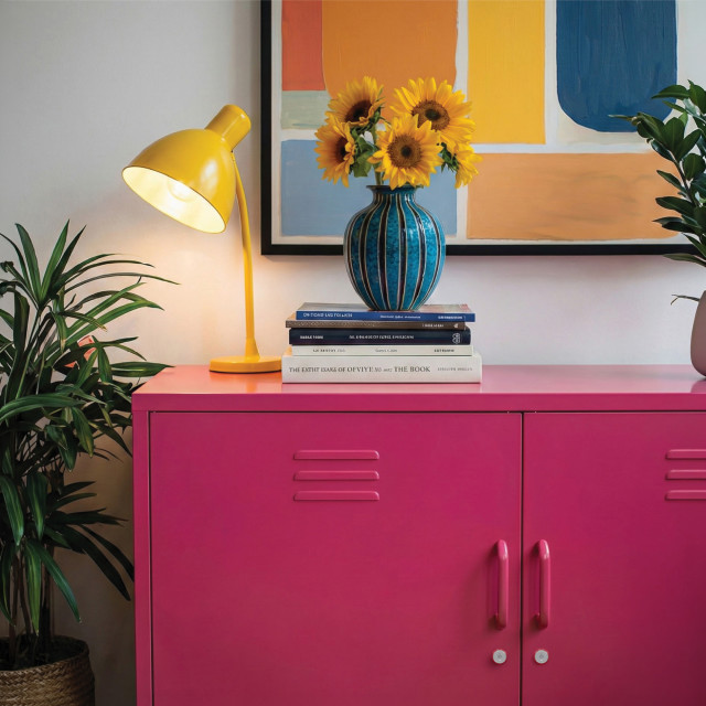 Popstrukt Limited Edition Hot Pink Sugar Cube Media Unit