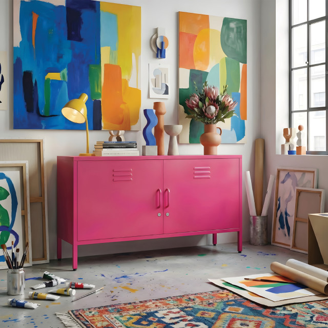 Popstrukt Limited Edition Hot Pink Sugar Cube Media Unit