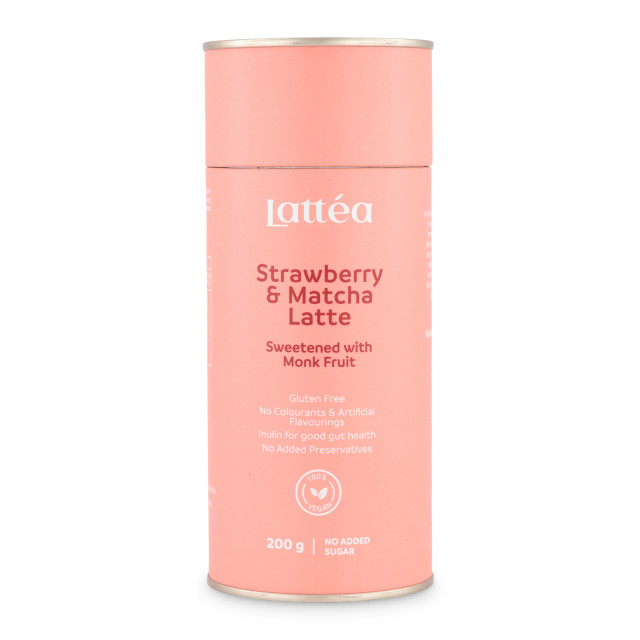 Lattea Strawberry & Matcha Latte