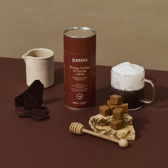 Lattea Sticky Toffee & Cocoa Latte
