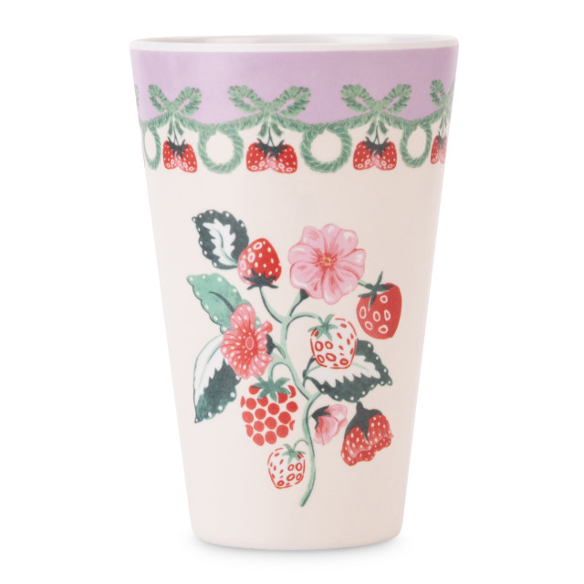 Cath Kidston Raspberry Melamine Tumbler, Set of 4