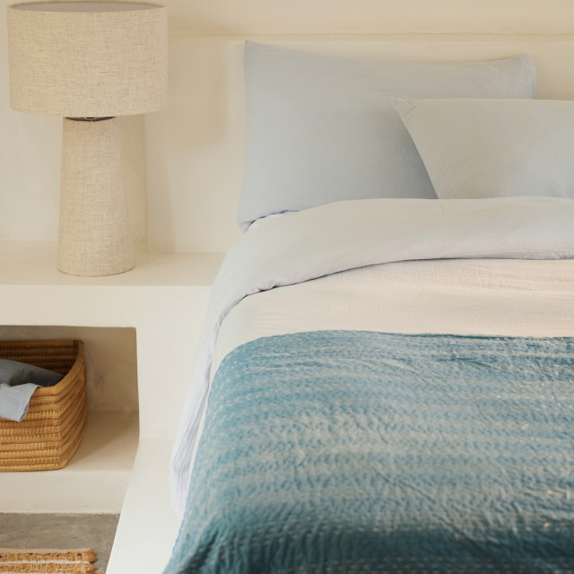Humble & Mash Linen Plain Table Lamp