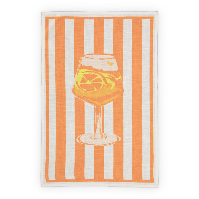 Tavola Aperol Spritz Tea Towel