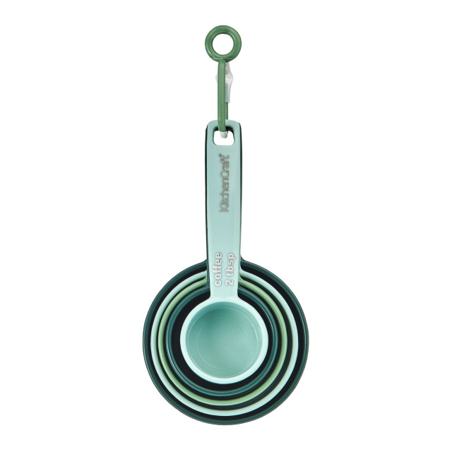 KitchenCraft 5 Piece Space Saving, Nesting Measuring Cup Set