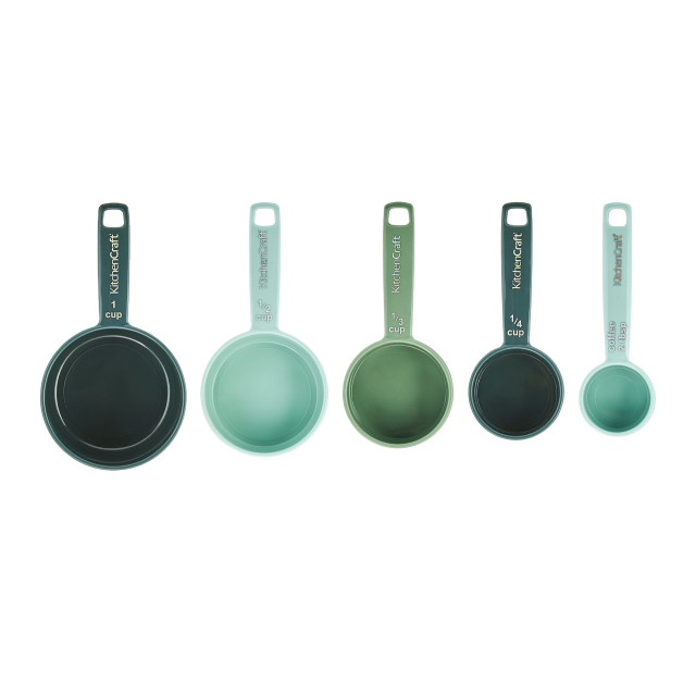KitchenCraft 5 Piece Space Saving, Nesting Measuring Cup Set