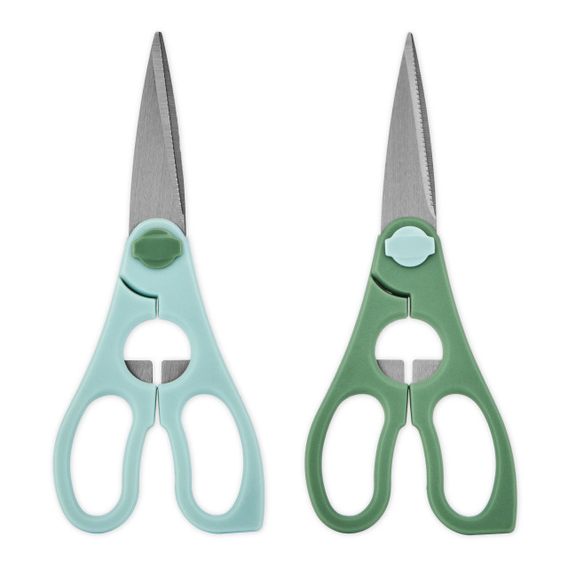 KitchenCraft Set of 2 Kitchen Shears with Stainless Steel Blades