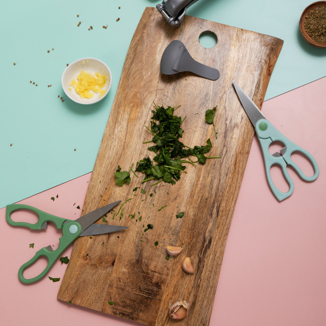 KitchenCraft Set of 2 Kitchen Shears with Stainless Steel Blades