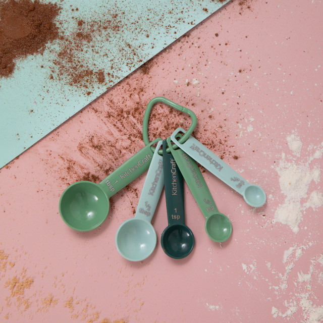 KitchenCraft 5 Piece Space Saving Nesting Measuring Spoons