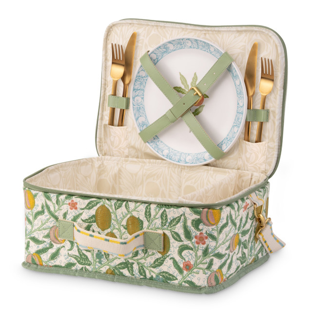 William Morris At Home Fruit 2-Person Picnic Cooler Bag